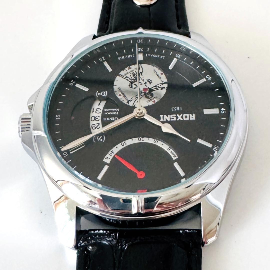New/Watch/Da Vinci/Date function/Vitruvian human body diagram/Quartz/