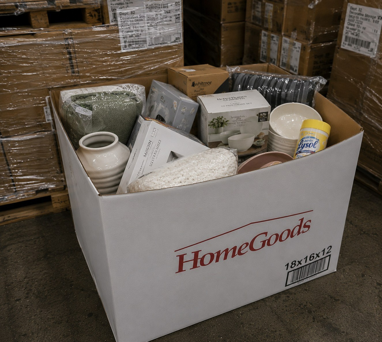Target Mixed Retail Merchandise Box – Inventory Variety Pack