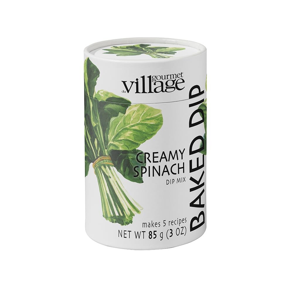 Gourmet du Village Creamy Spinach Dip Canister, 3-Ounce