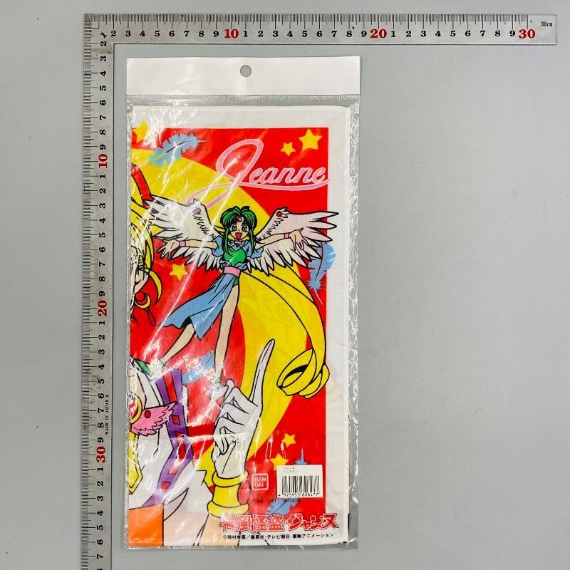[Unopened item] Kamikaze Kaitou Jeanne Vintage Handkerchief Hand Towel Retro