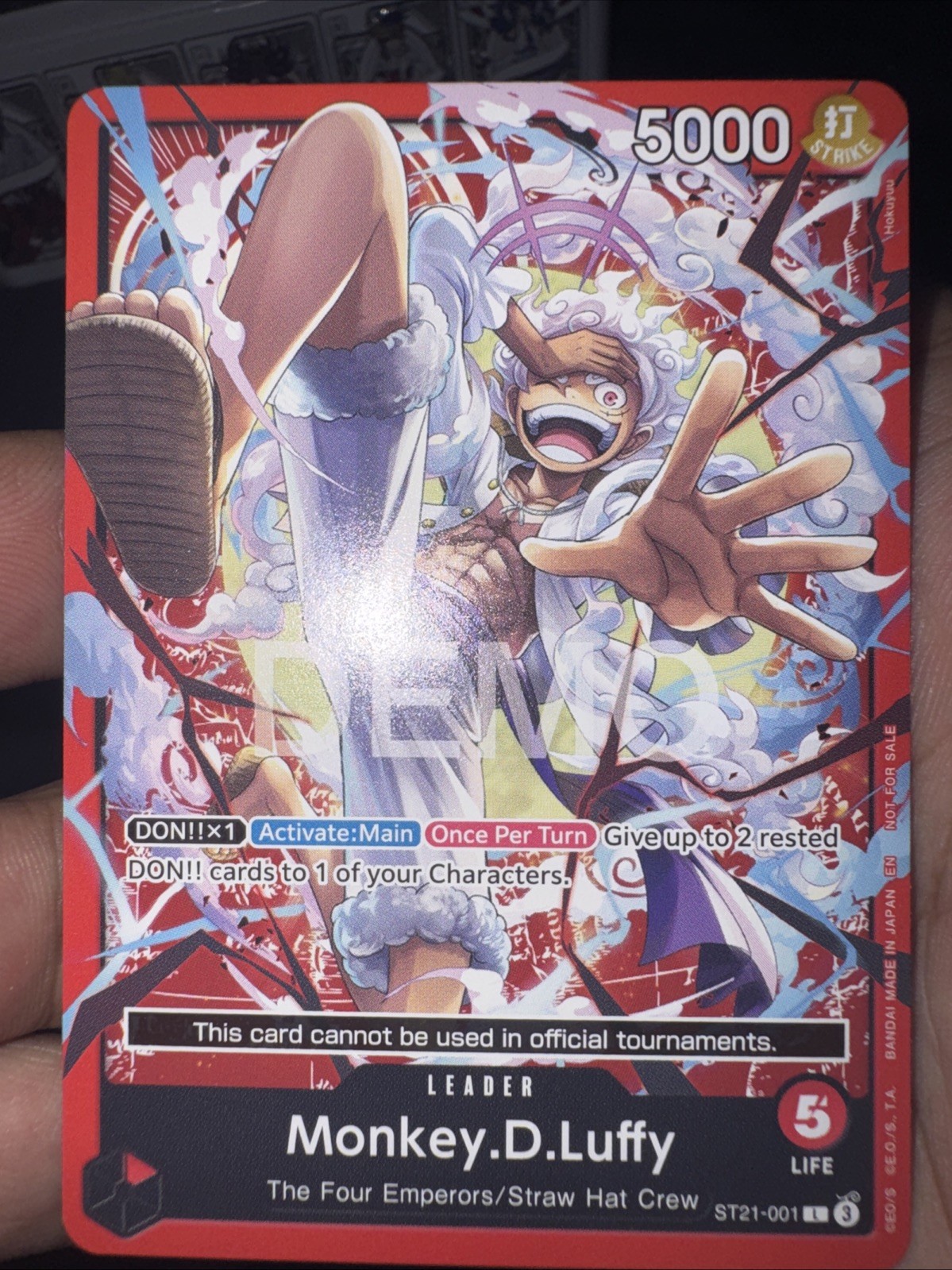 One Piece Monkey.D.Luffy Promo pack Bundle