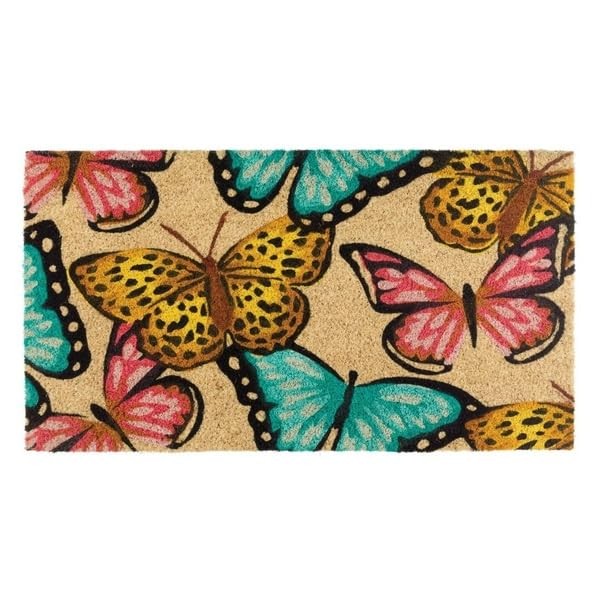 Regal Art & Gift 20701 – Doormat Coir – Butterfly Textiles