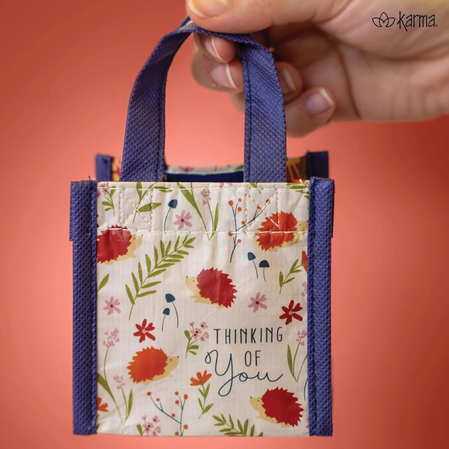 Karma Tote Gift Bag with Handles, Thank You