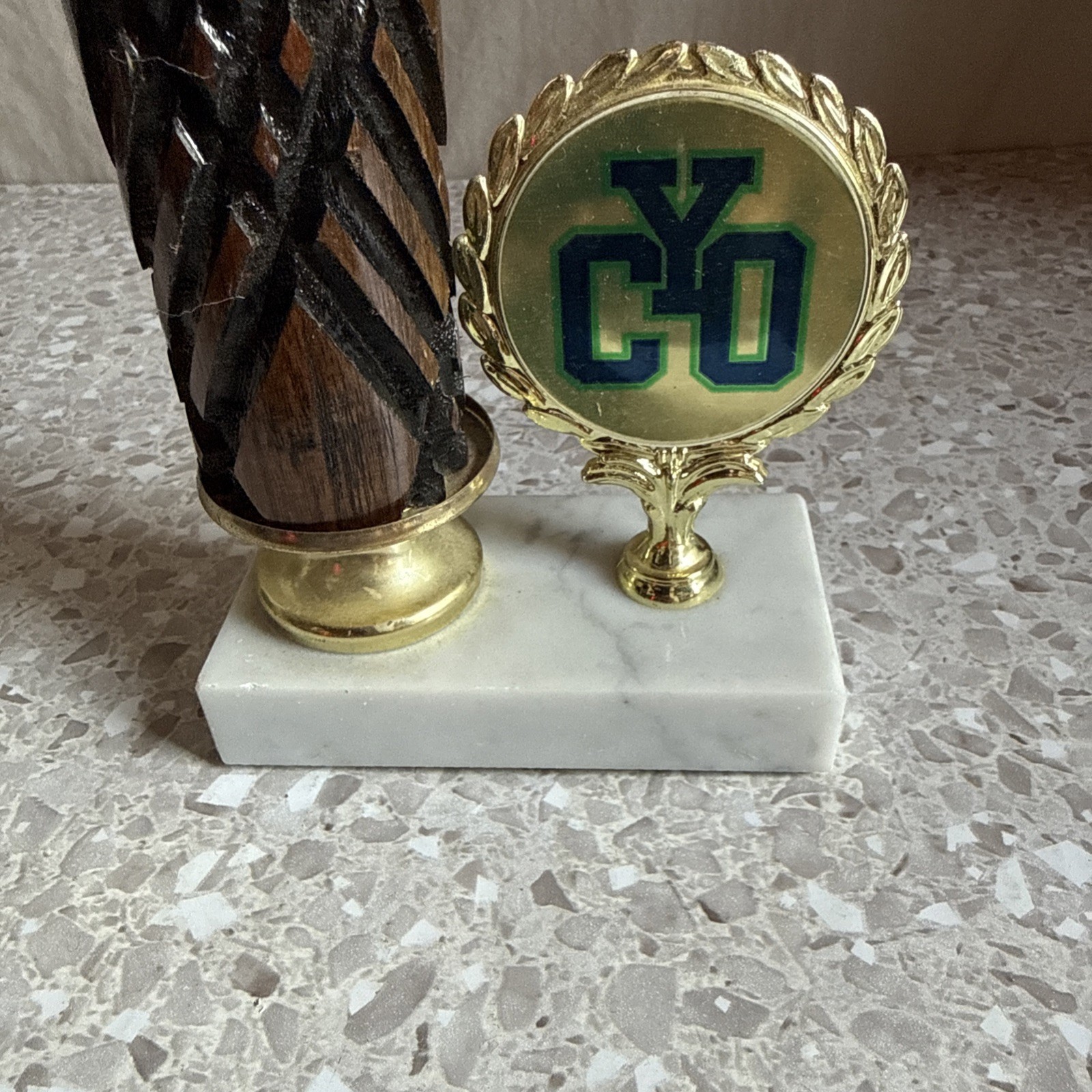 SOCCER Boys Mens Male Special Award Trophy 13” Marble Base