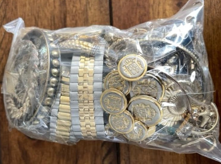 1 LB. “Junk Drawer” Estate sale- Coins, Jewelry, Watch, silverplate, & more -B87