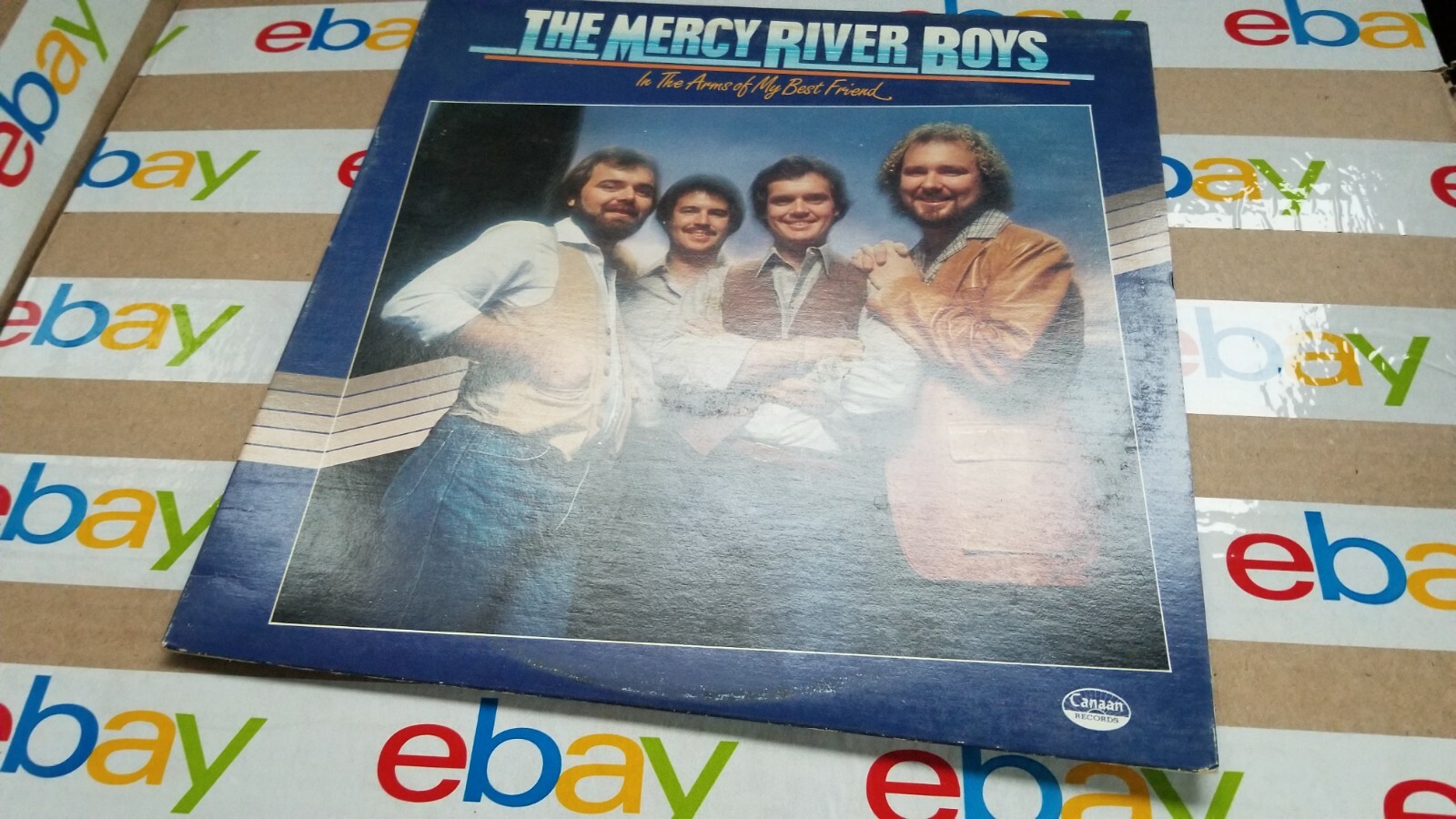 Vintage The Mercy River Boys In The Arms Of My Best Friend Vinyl CAS-9888