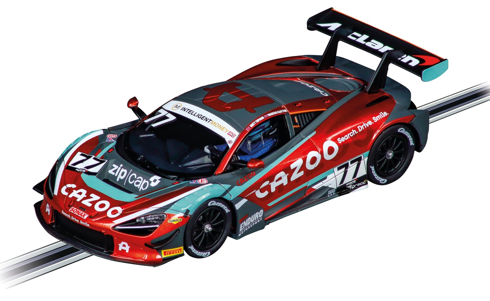 Carrera McLaren 720S GT3 Enduro Motorsport No.77 British GT 2023 1:32 Slot Car