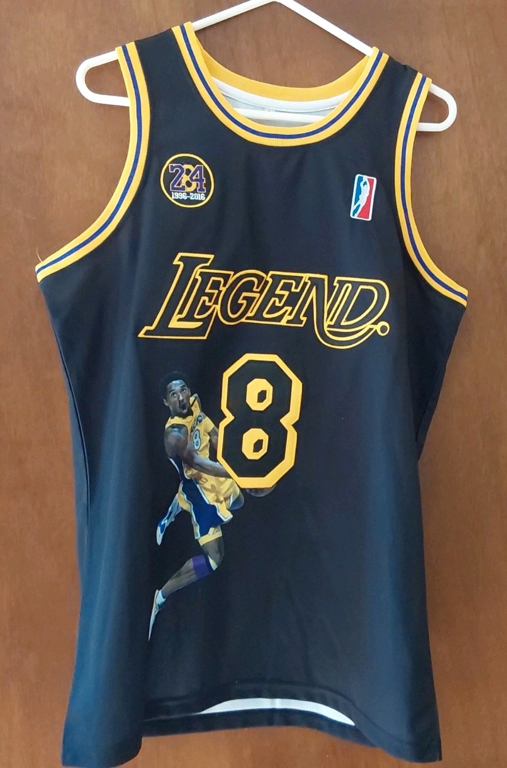 🔥Size Large Lg Kobe Bryant Jersey Legend Black Mamba Forever #8 And #24🔥