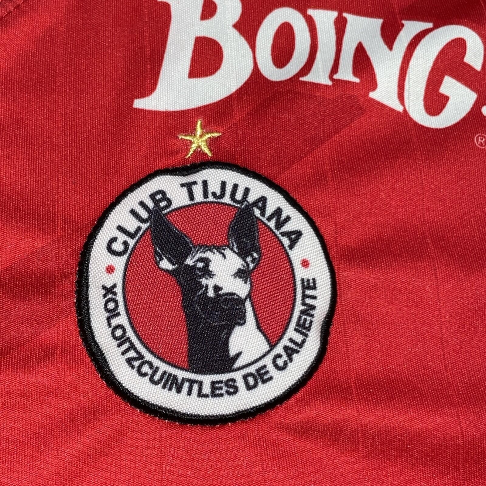 Club Tijuana Xolos Soccer Red Jersey A. Carrillo #26 Men’s Large Liga MX Mexico