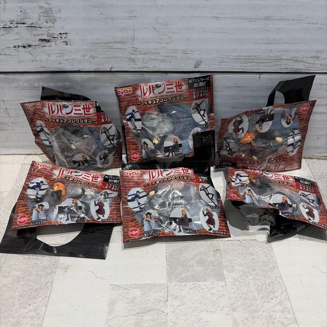 DyDo Lupine the Third Figure Collection, 5 types, 12 pieces, new, unopened item