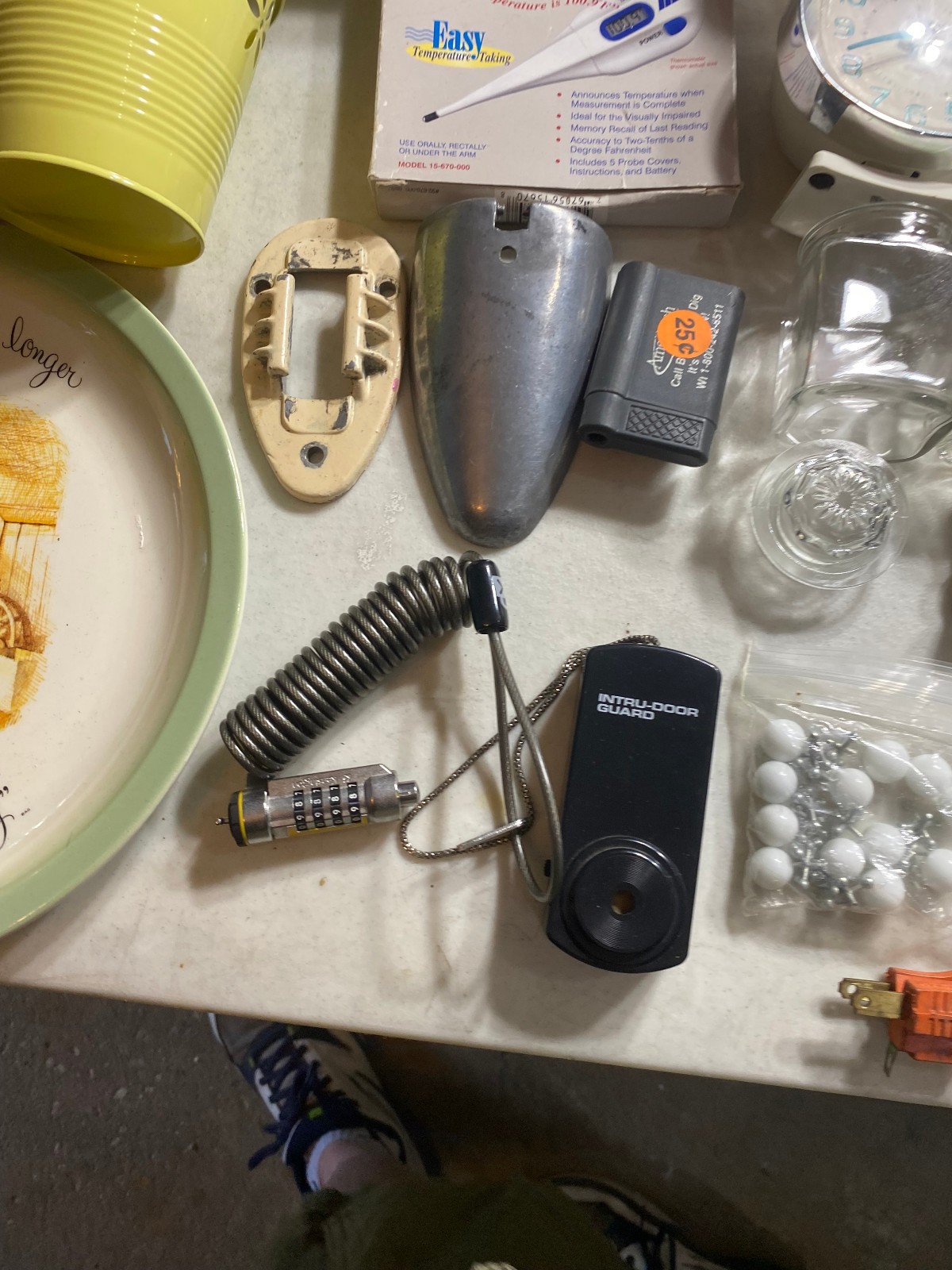 Huge Junk Drawer Lot Collection Mirrors Candle Holders Electronic Random Items