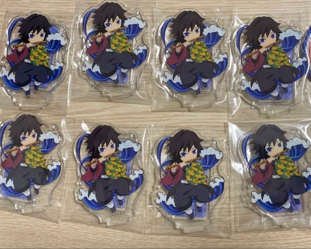 Demon Slayer Kimetsu no Yaiba Giyu Tomioka Acrylic Stand 8pcs Ufotable Chinese