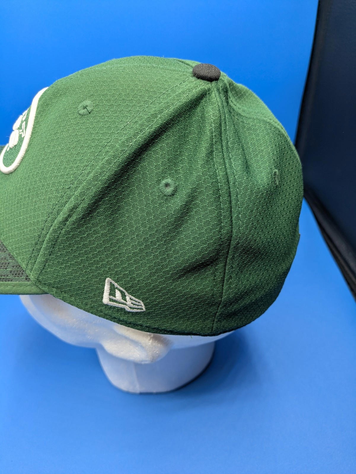 New York Jets New Era 39THIRTY Hat Flex Green Team Classic Logo Cap M/L