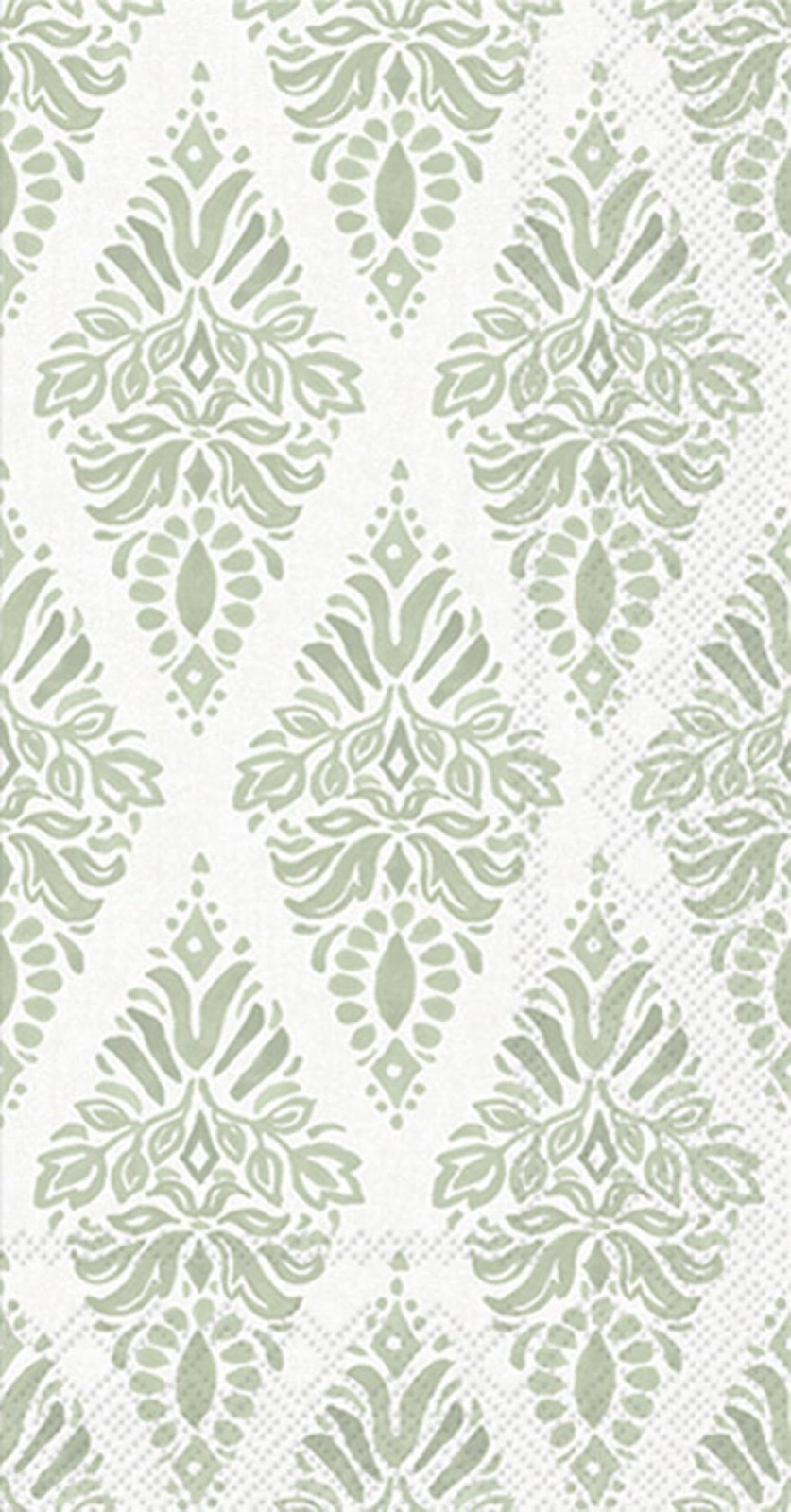 IHR Dinner Napkins 3-Ply Soft Petals Green 8.5×4.5 16 Count Guest Towels