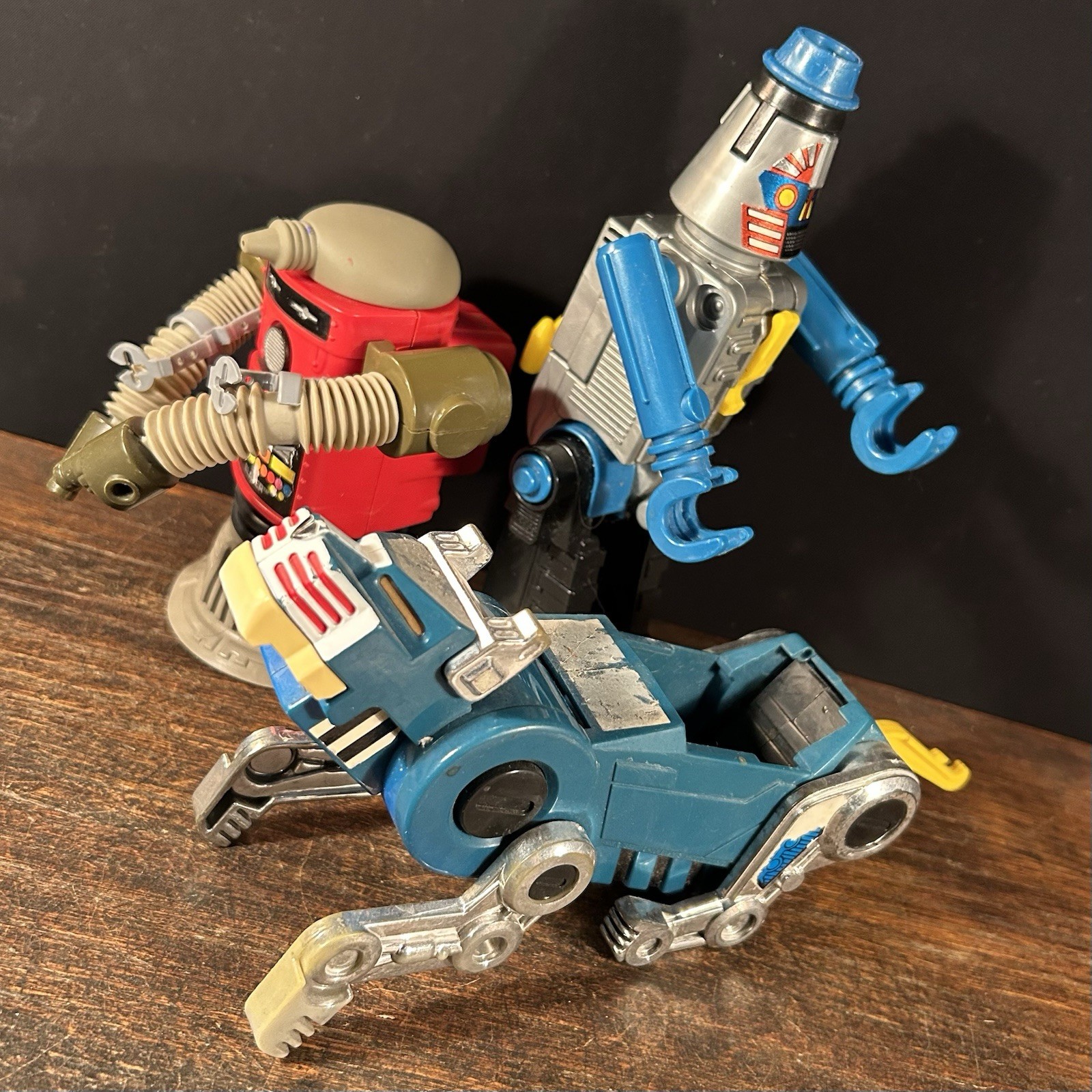 Vintage Toy Lot (3) Robot Action Figure Space Sci-Fi
