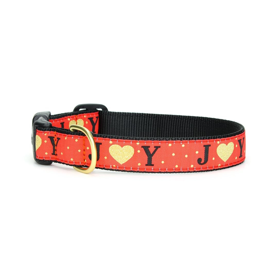 Up Country Collar Christmas Joy Mixed Materials Holiday Decor Holiday Functional