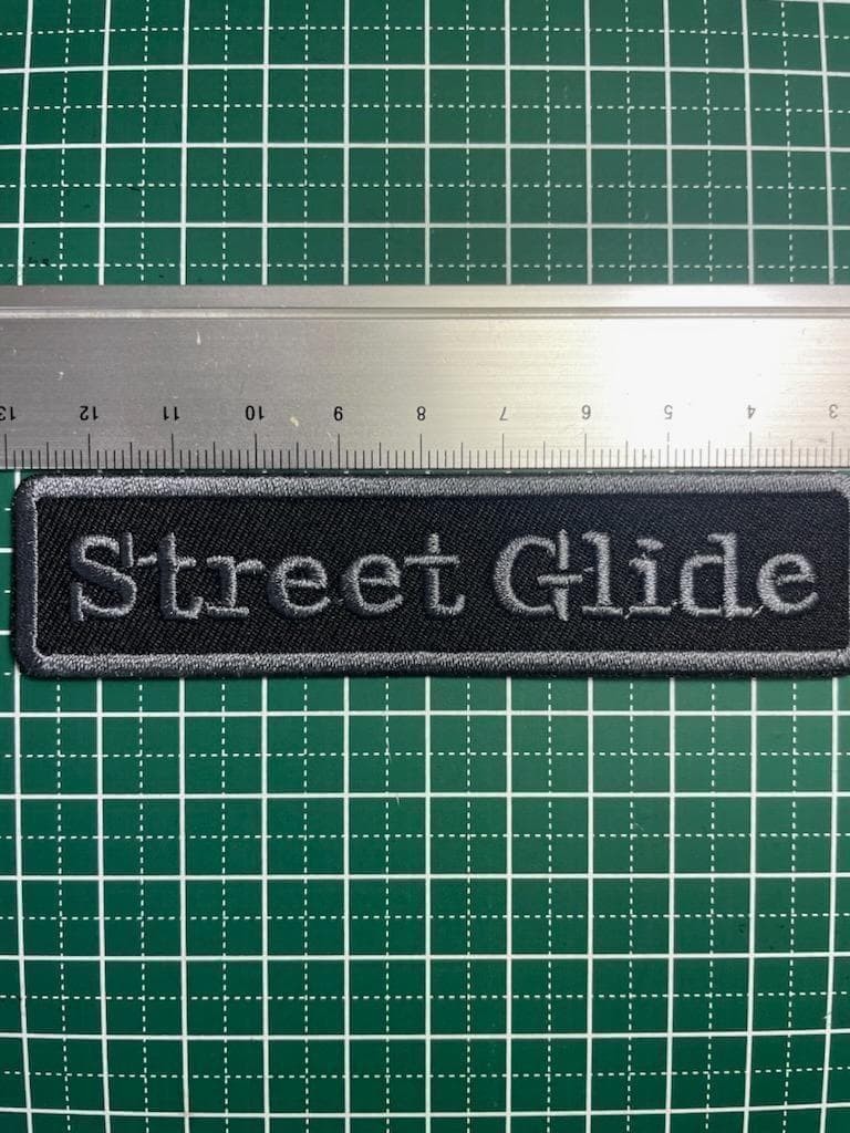 Iron Patch Gray Street Glide STREET GLIDE Harley