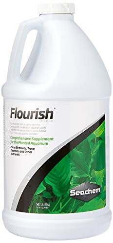 Seachem Flourish Aquarium Plant Supplement, 2L / 67.6 oz Nutrient Blend