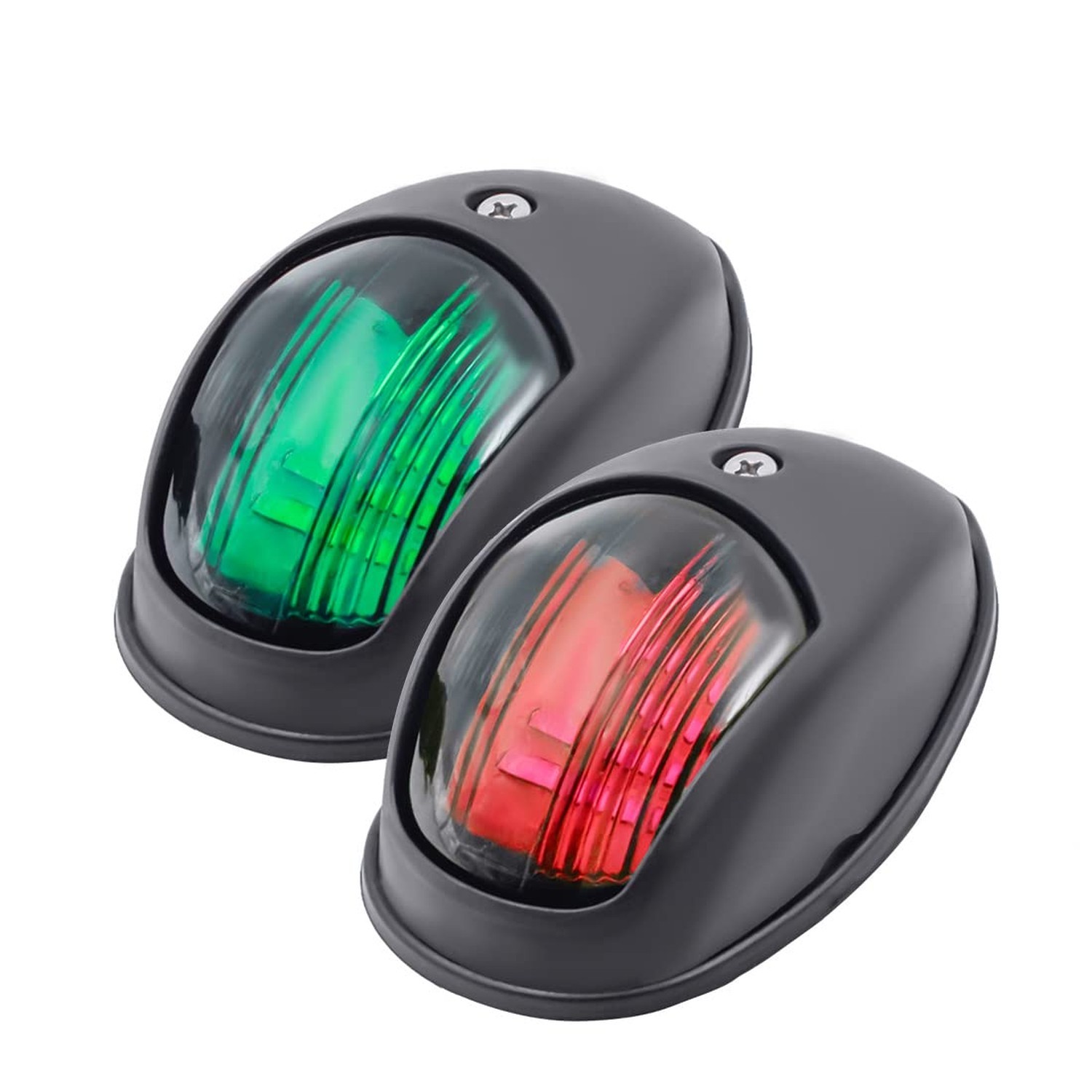 Acelane LED Boat Bow & Sidelights – Red & Green, 12V IP65 Waterproof Marine A…