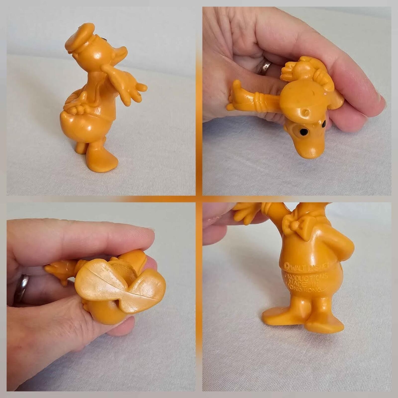 Disney Mickey & Friends figurine set 3pc 1970s Hong Kong – Vtg