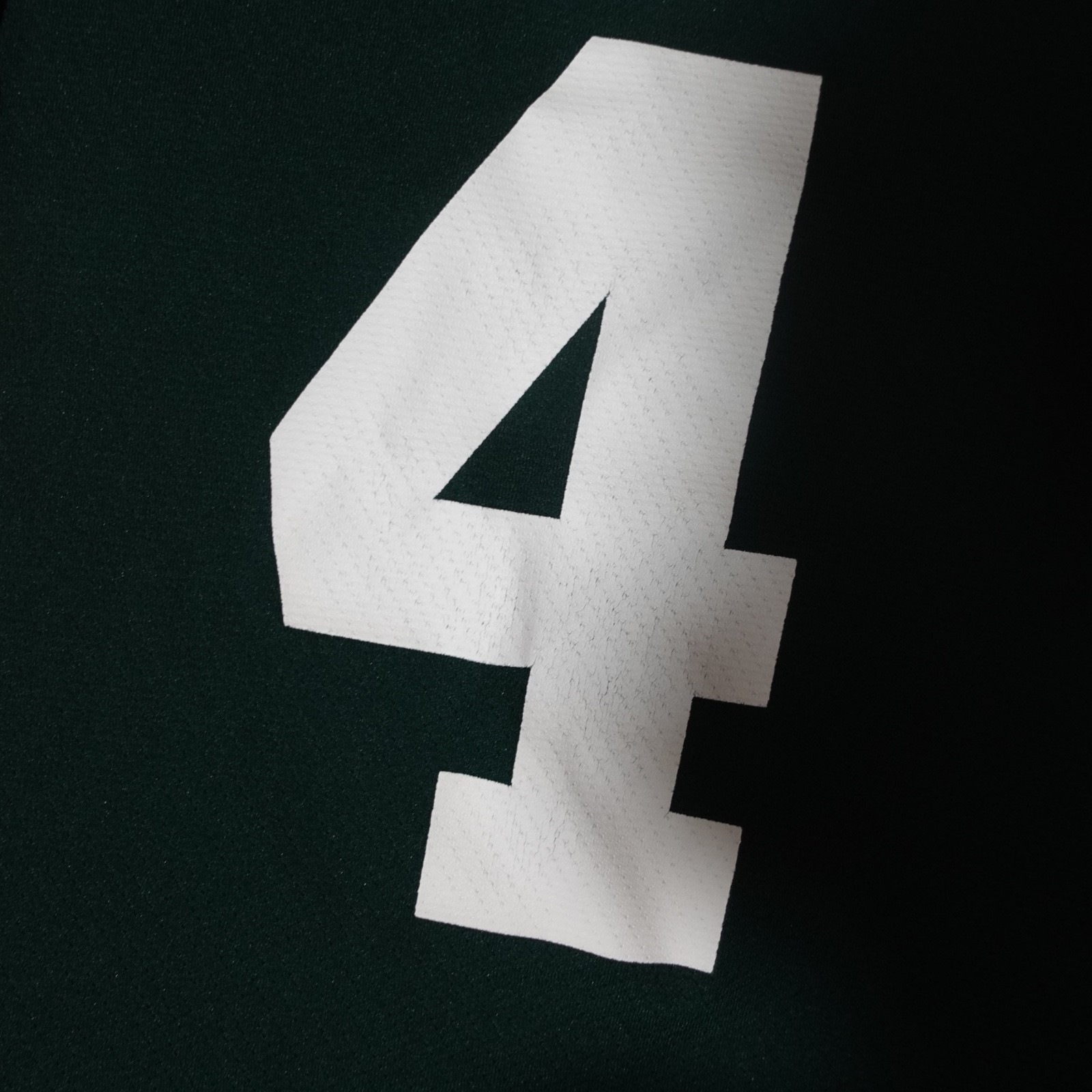 VTG 80′ 90′ Logo Athletic NFL Green Bay Packers Brett Favre #4 Jersey XL (Hole)