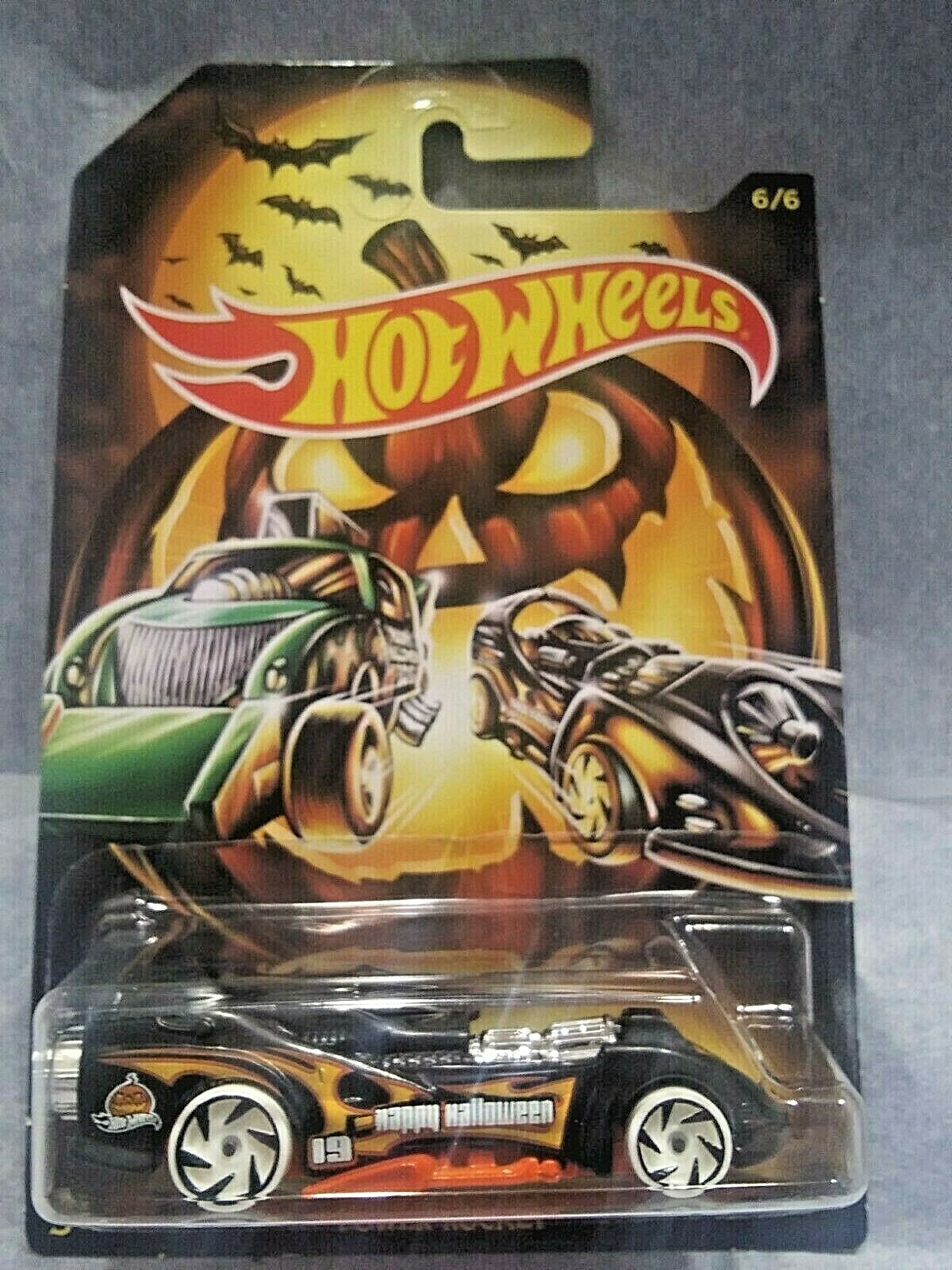 Hot Wheels 2019 Halloween Power Rocket #6/6 Exclusive Die-Cast 1:64 Scale New