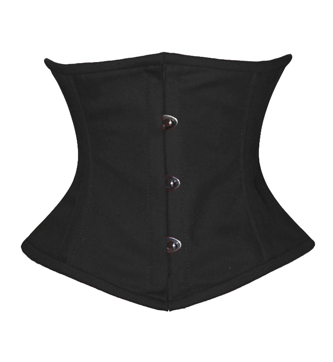luvsecretlingerie Full Steel Boned Cotton Waist Cincher Underbust Shaper Corset