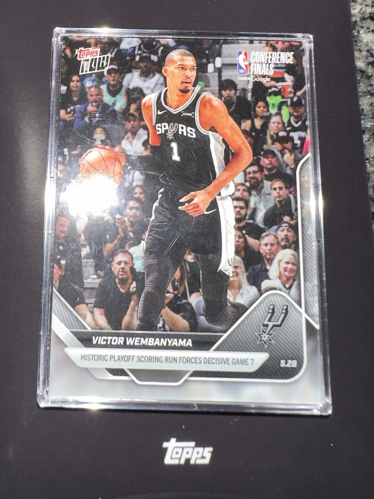 Topps Now Victor Wembanyama San Antonio Spurs Insert Conference Finals Lot of 10