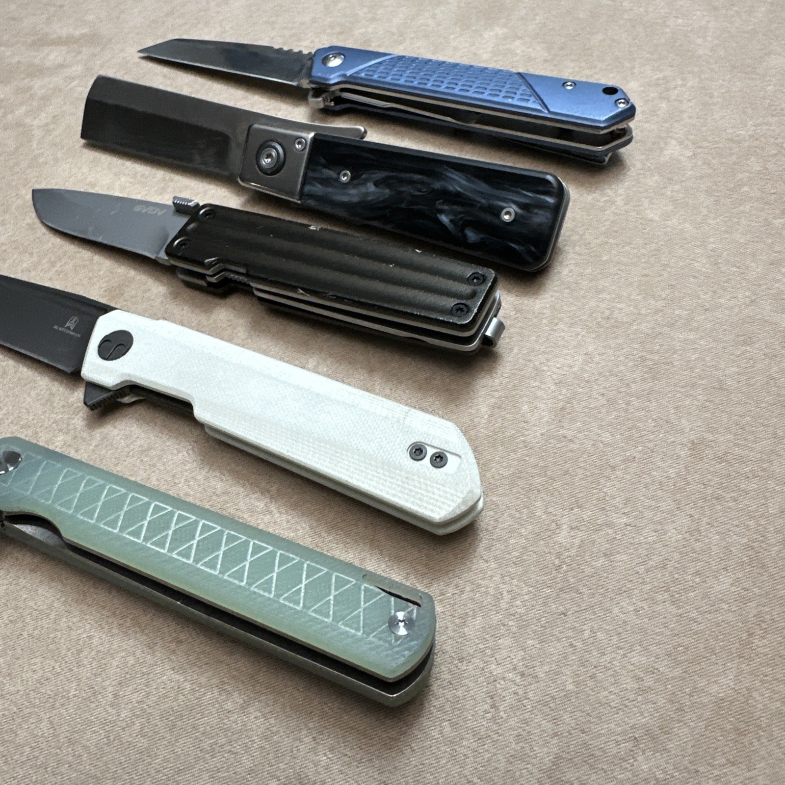 5 Items, Pocket Knife Collection, Lot