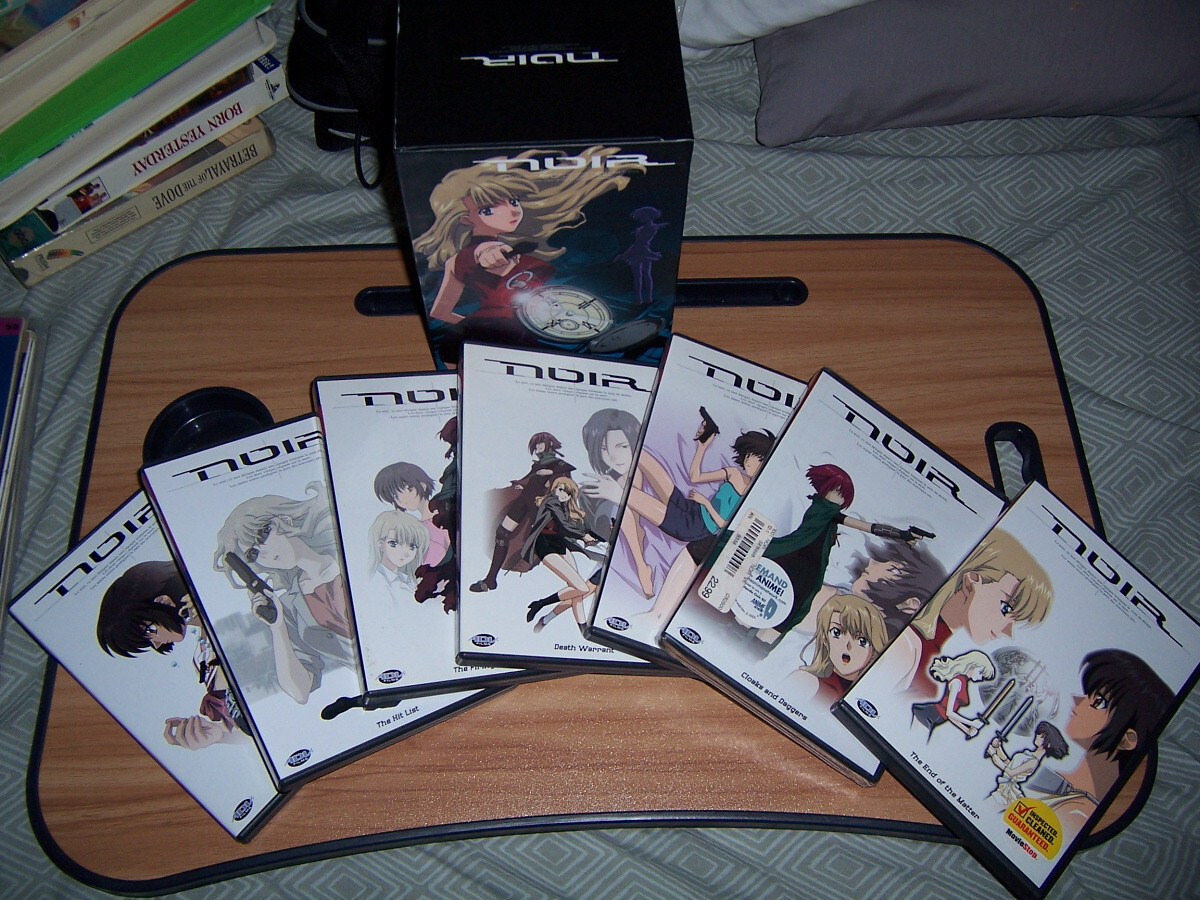 NOIR 7 DVD Set Complete – Original Anime ADV Box – Out of Print