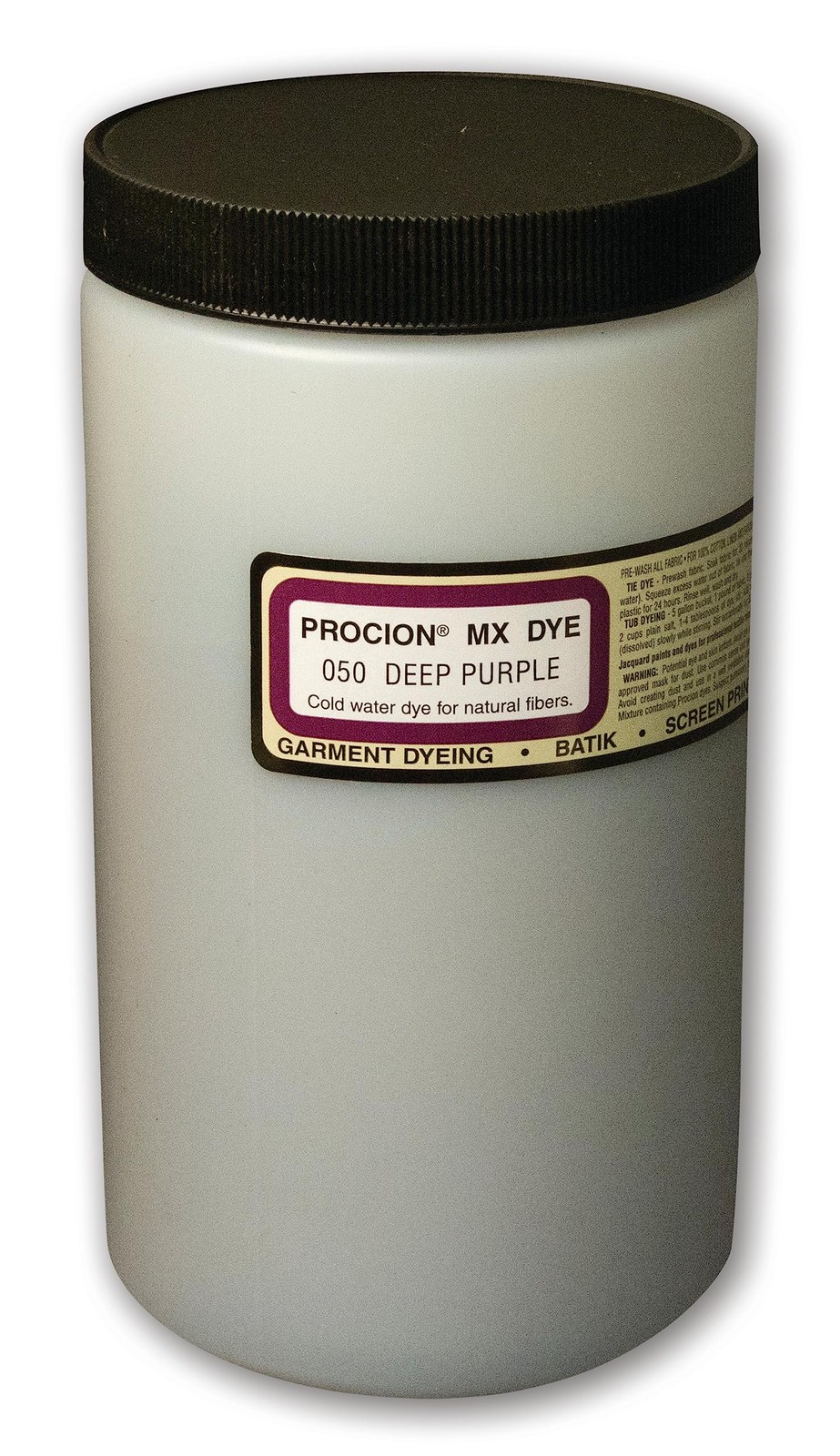 Jacquard Procion Mx Dye Deep Purple 1 Lb Fabric Everyday Use Animals Functional