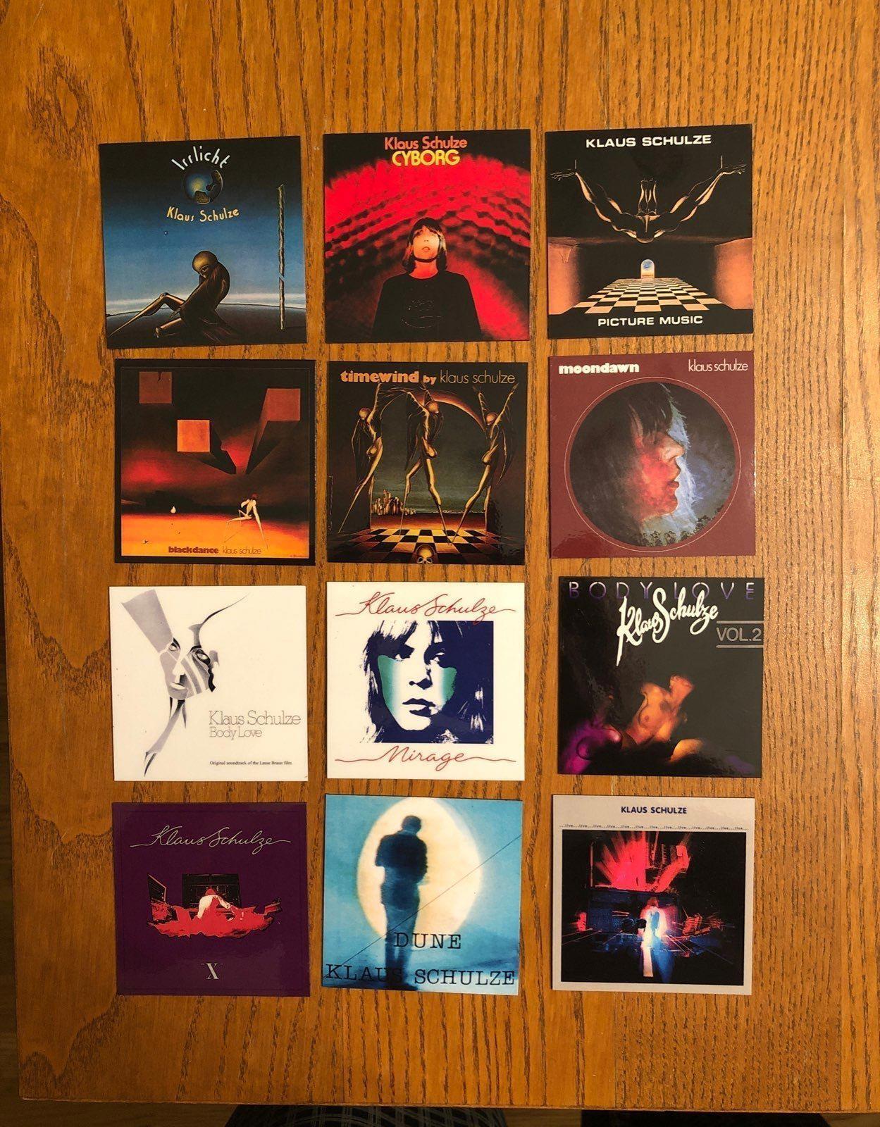 Klaus Schulze fridge magnets