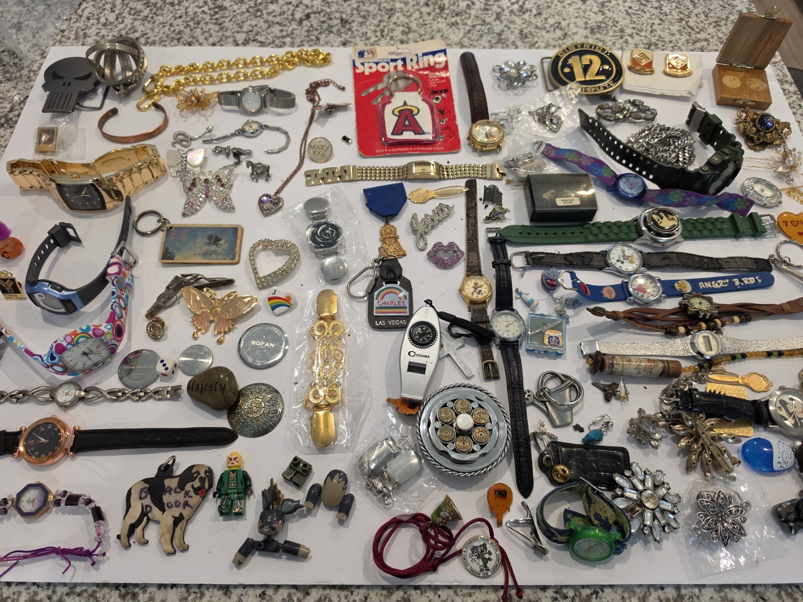 junk drawer lot Vintage To Modern