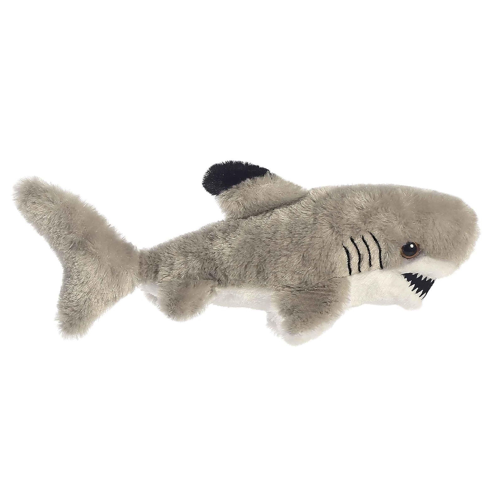 Black Tipped Shark Mini Flopsie 8″ by Aurora