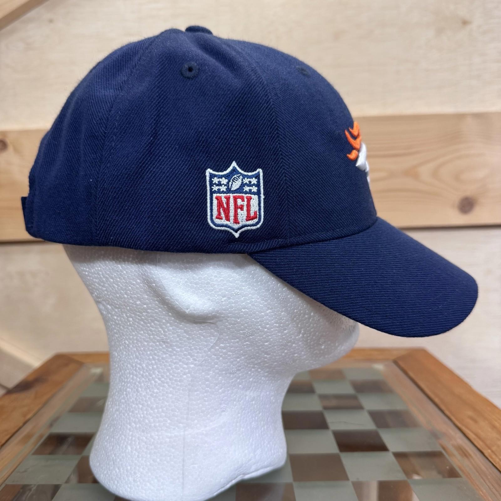 Denver Broncos Hat Cap Strap Back NFL Football Mens Reebok Team Onfield