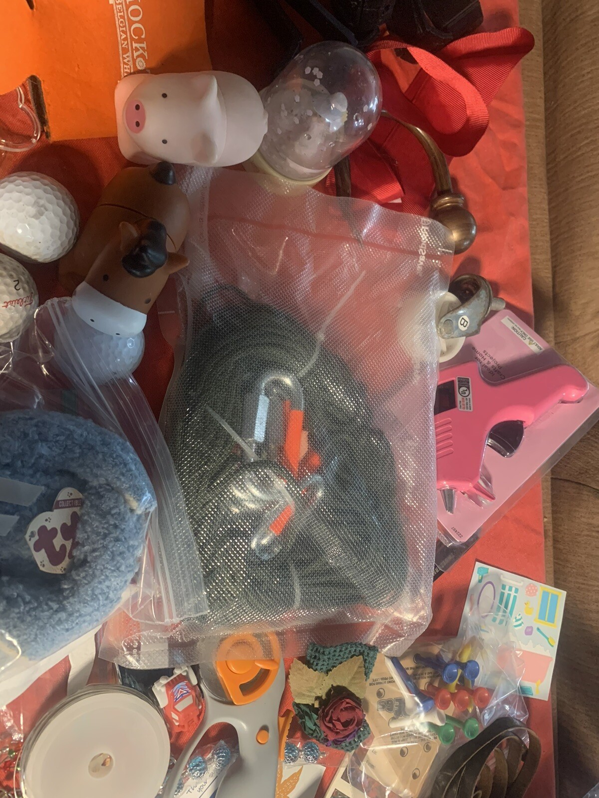 Junk Drawer Clean Out Box- Super Random – All Items Pictured – 11 Lb 9 Oz-#3087