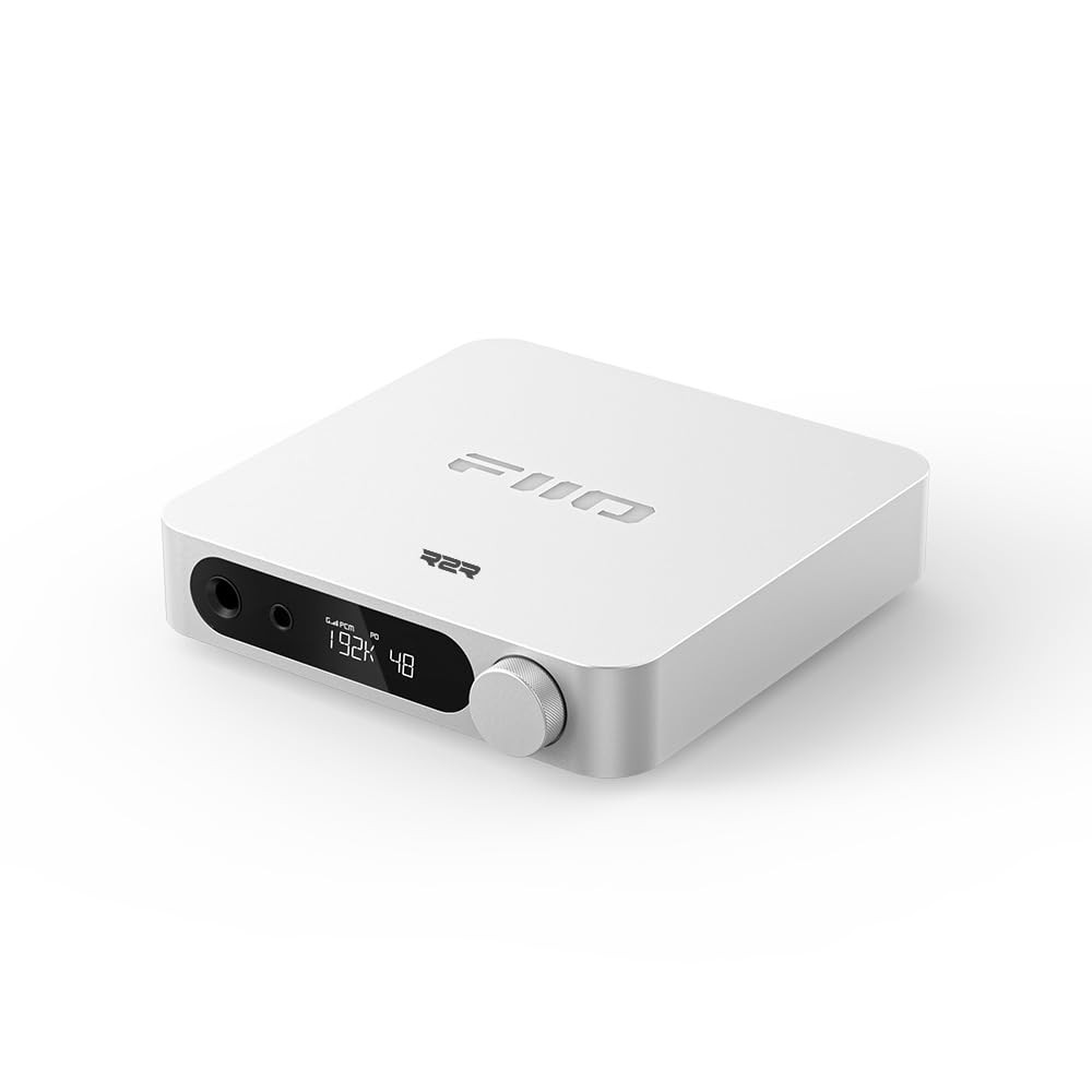 FiiO K11 R2R DAC Headphone Amp 1300mW 384kHz DSD256 Balanced Silver
