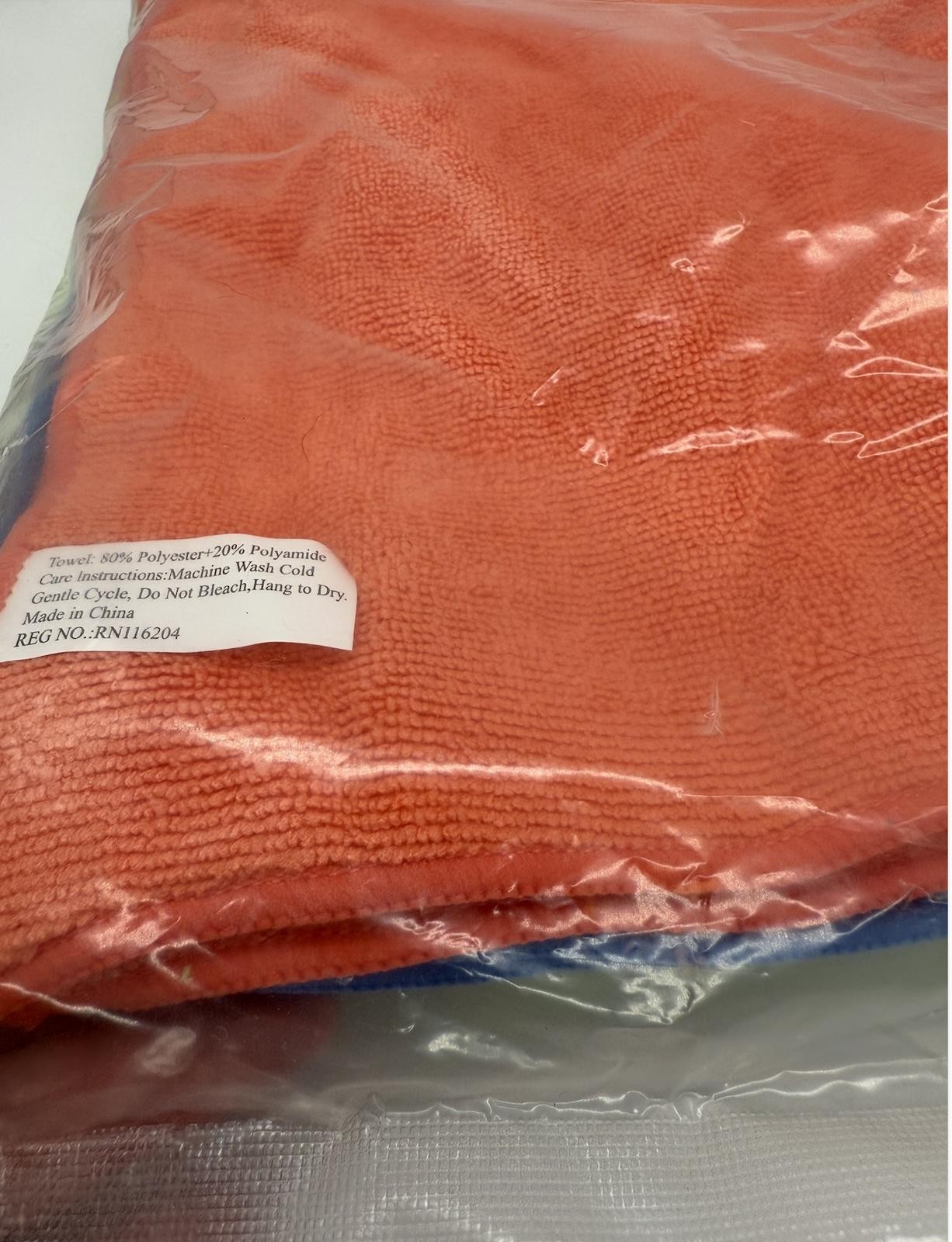 Colorful Microfiber Cleaning Cloth Trio