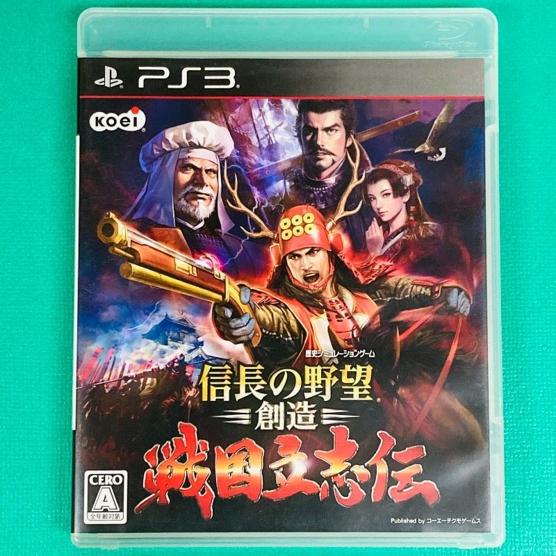 [Case and instruction manual included] PS3 Nobunaga’s Ambition/Creation Sengoku