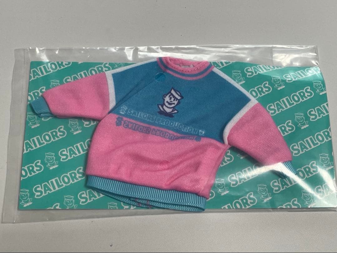 [New and unopened] Licca-chan Lottery x Sailors Sweatshirt Pink/Blue