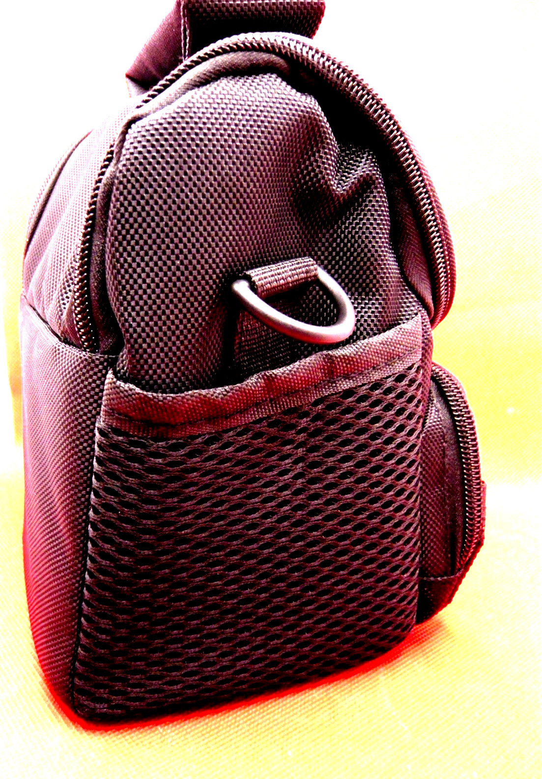 Compact camera bag/case .Ballistic Polyester w/ strap. Read !