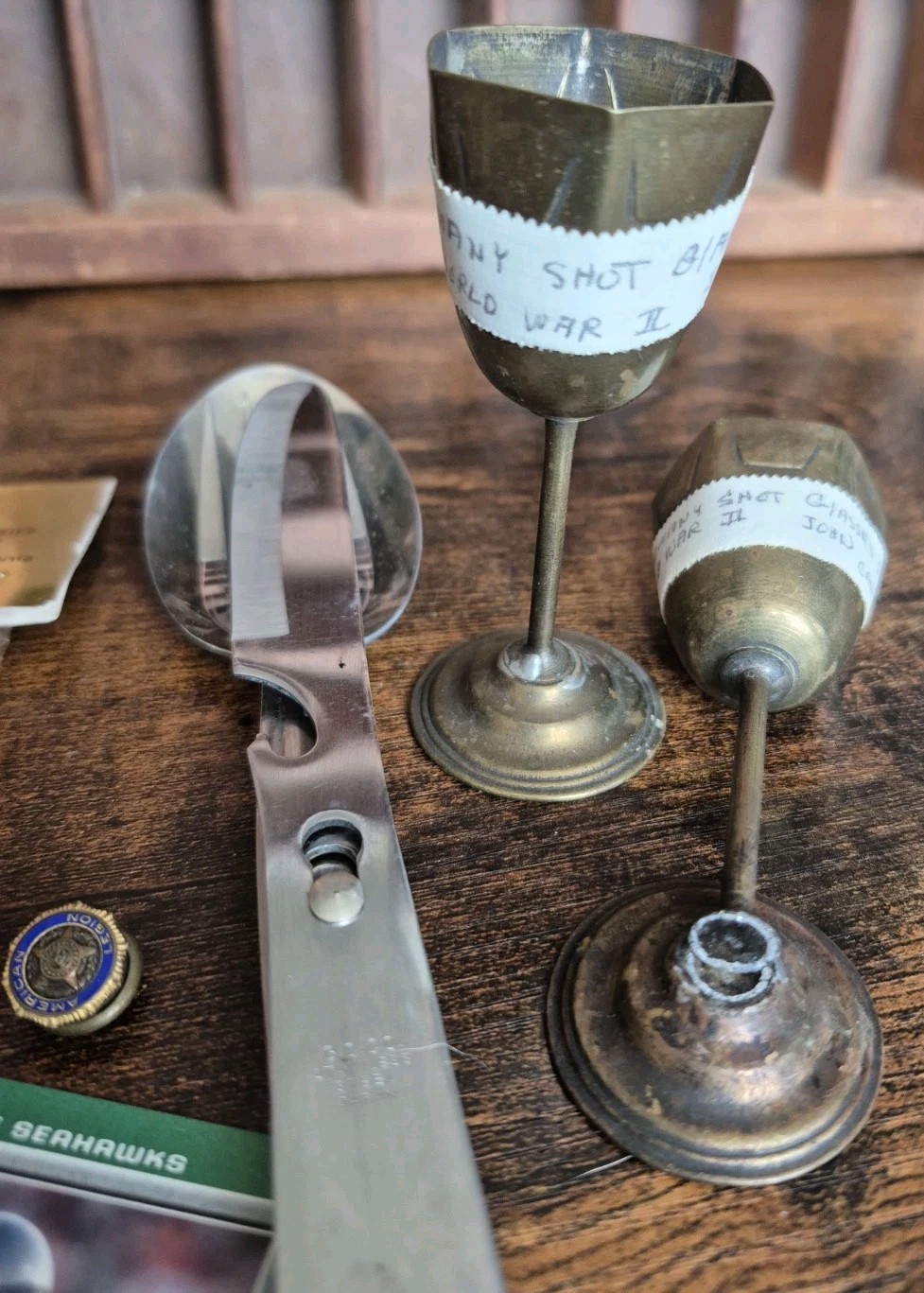 Junk Drawer Lot Jewelry, Cards, Brass, Vinatge Items, and More