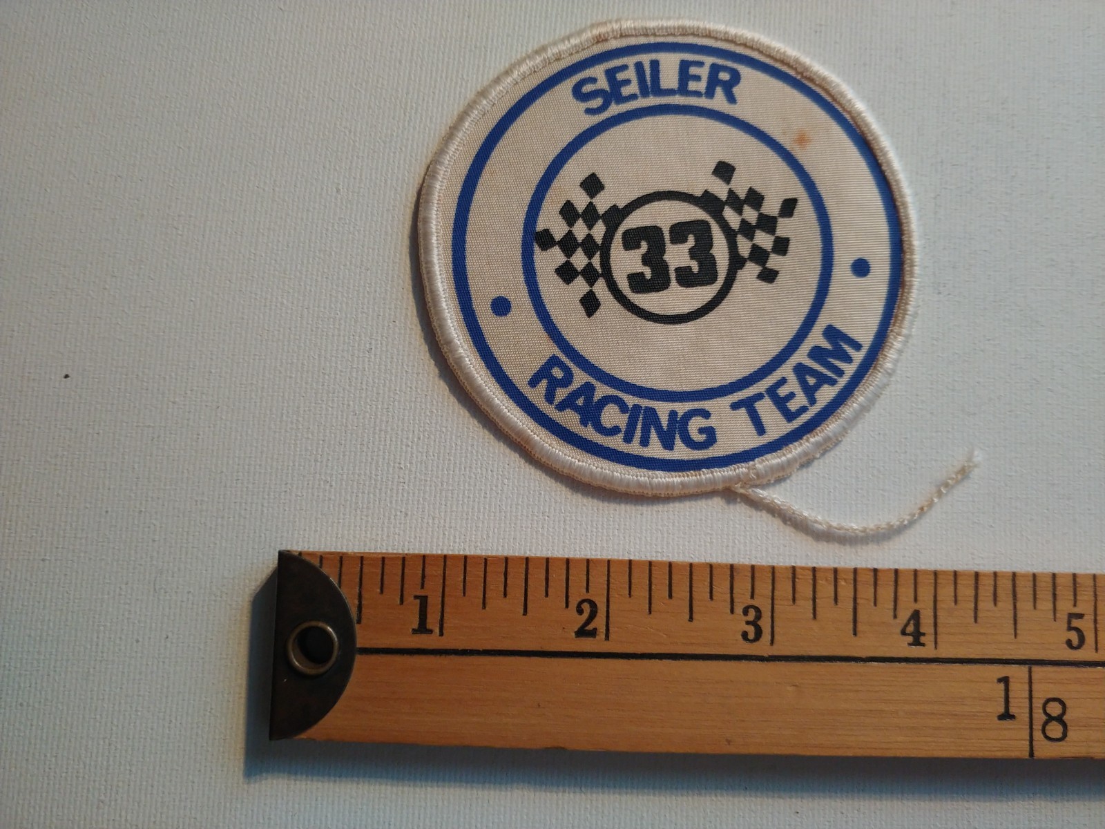 * 70S VINTAGE SEILER RACING TEAM NO.33 PATCH CREST ECUSSON *