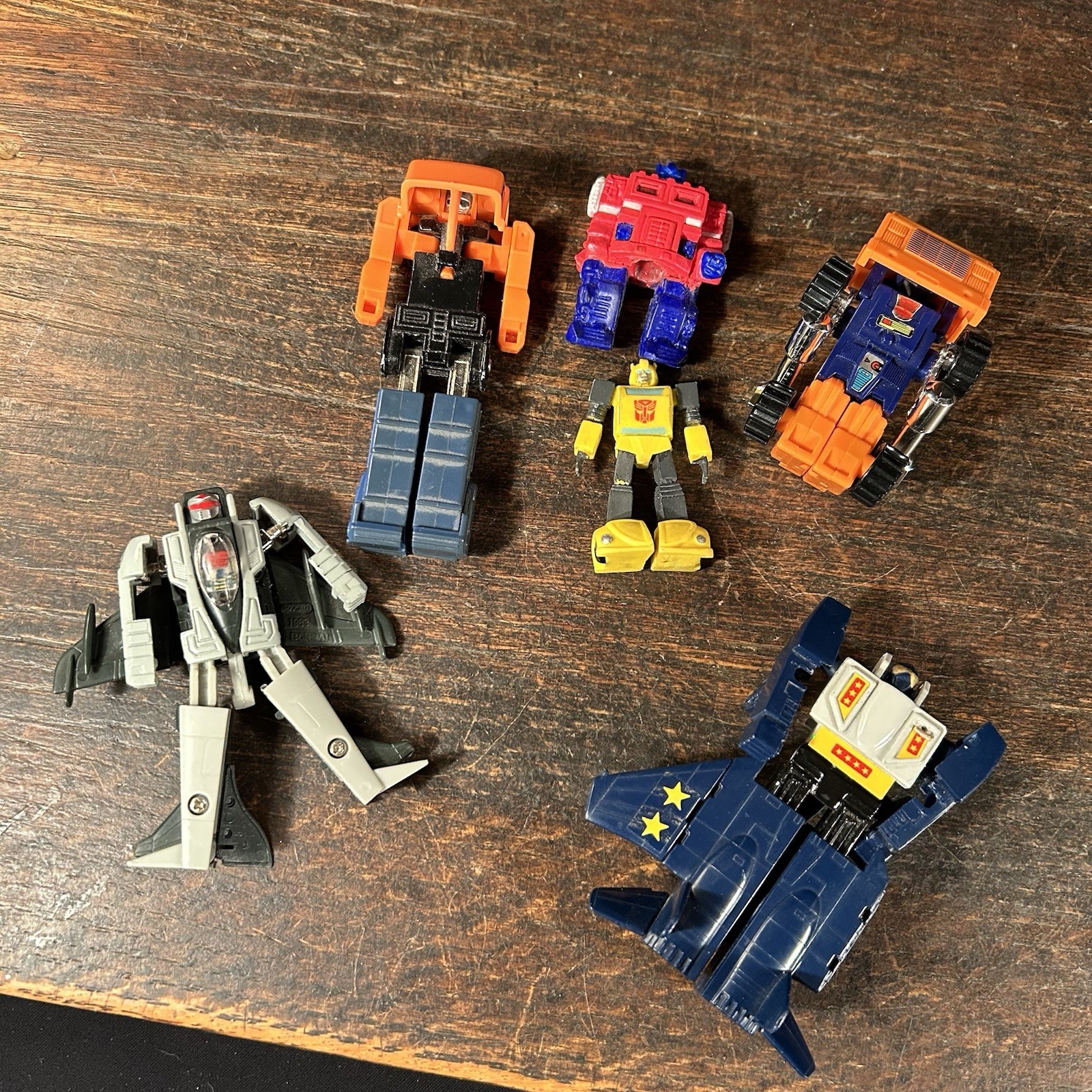 Vintage Toy Lot (6) Transformers Action Figures