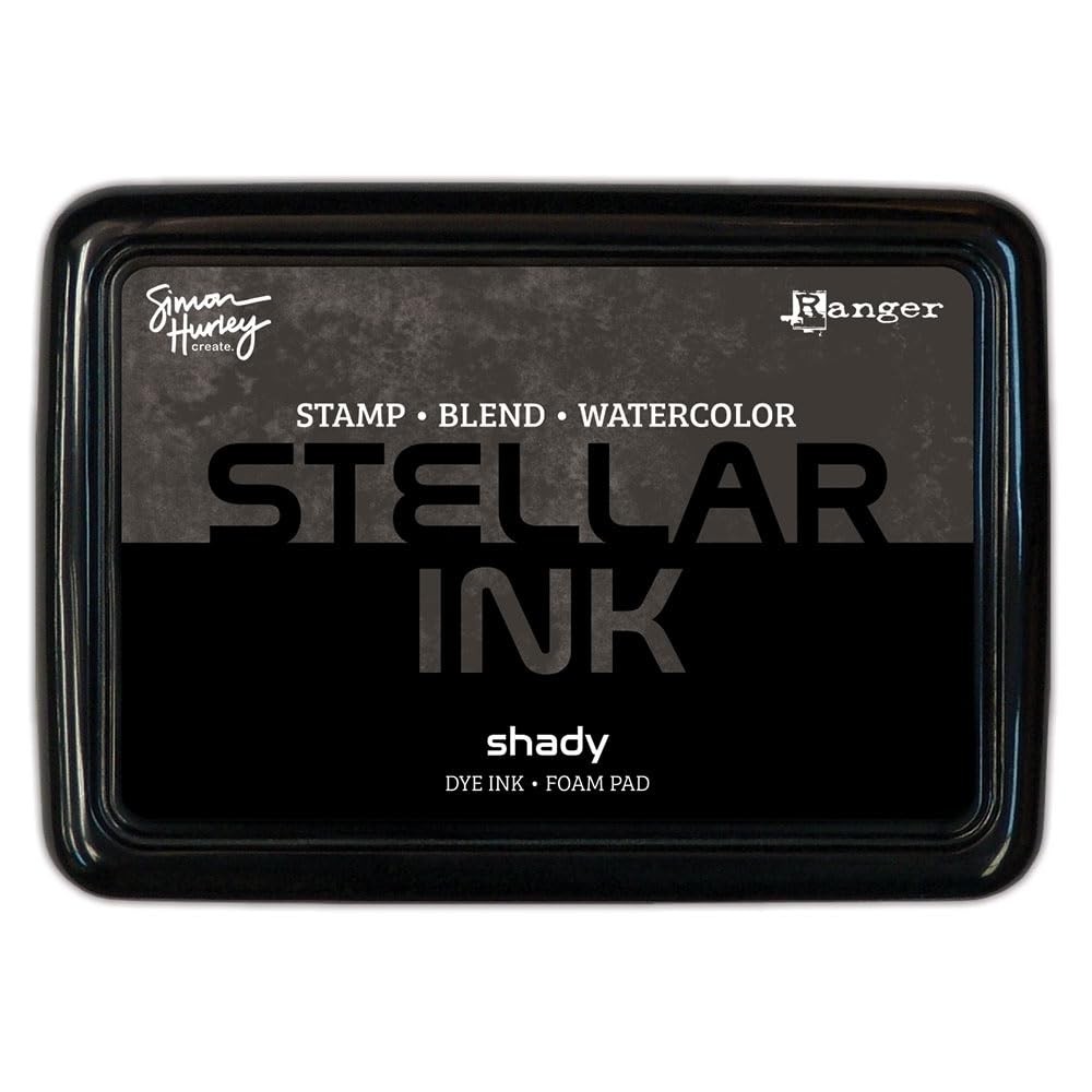 Stellar Foam Dye Ink Pad, Shady by Simon Hurley