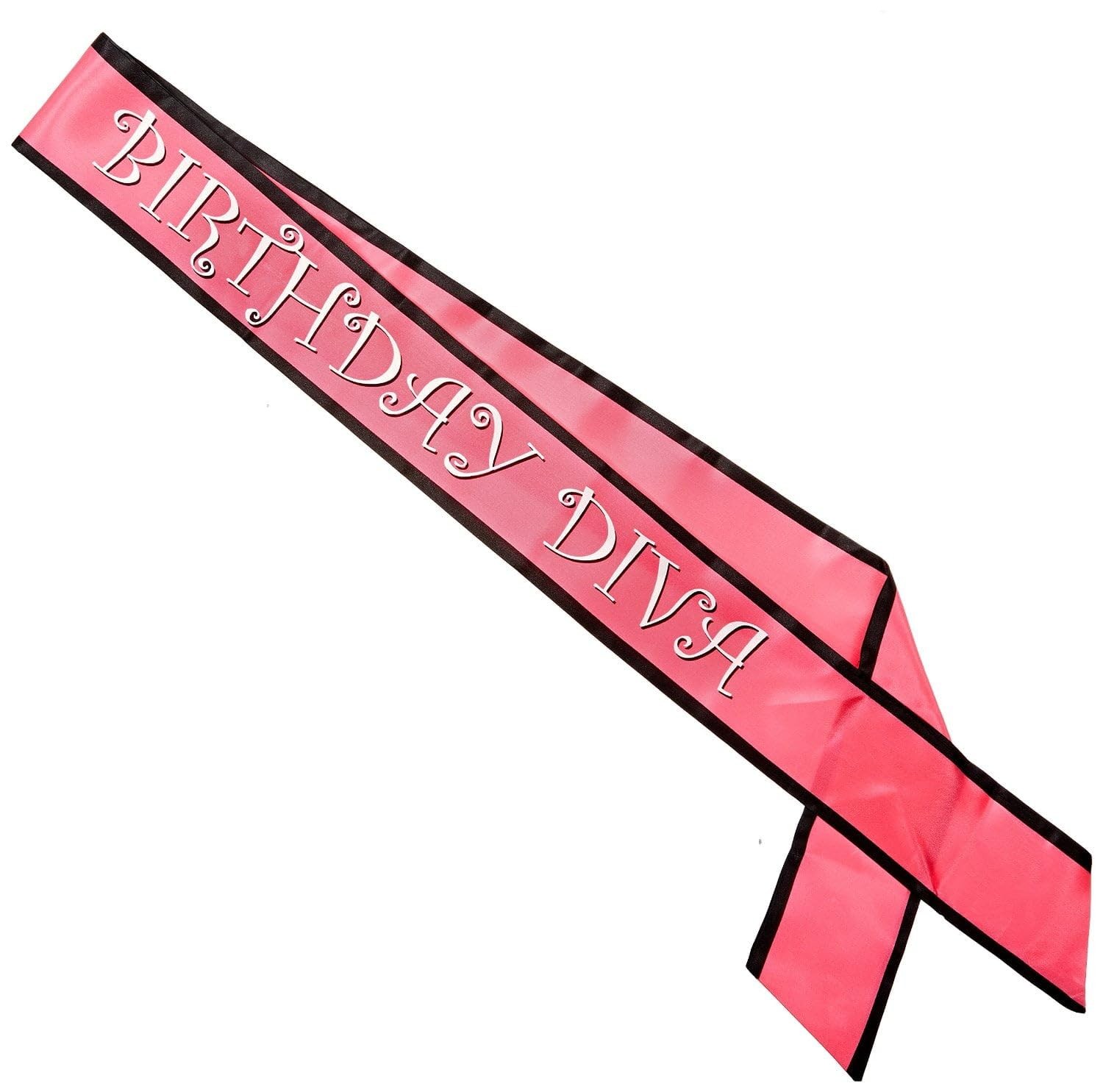 Birthday Diva Satin Sash Party Accessory (1 count) (1/Pkg)