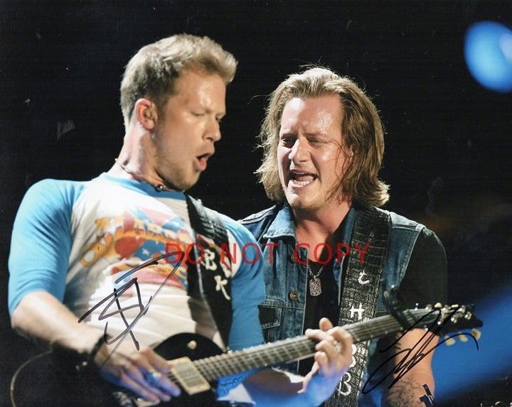 Florida Georgia Line band SIGNED reprint 8×10 Photo Autographed RP #1