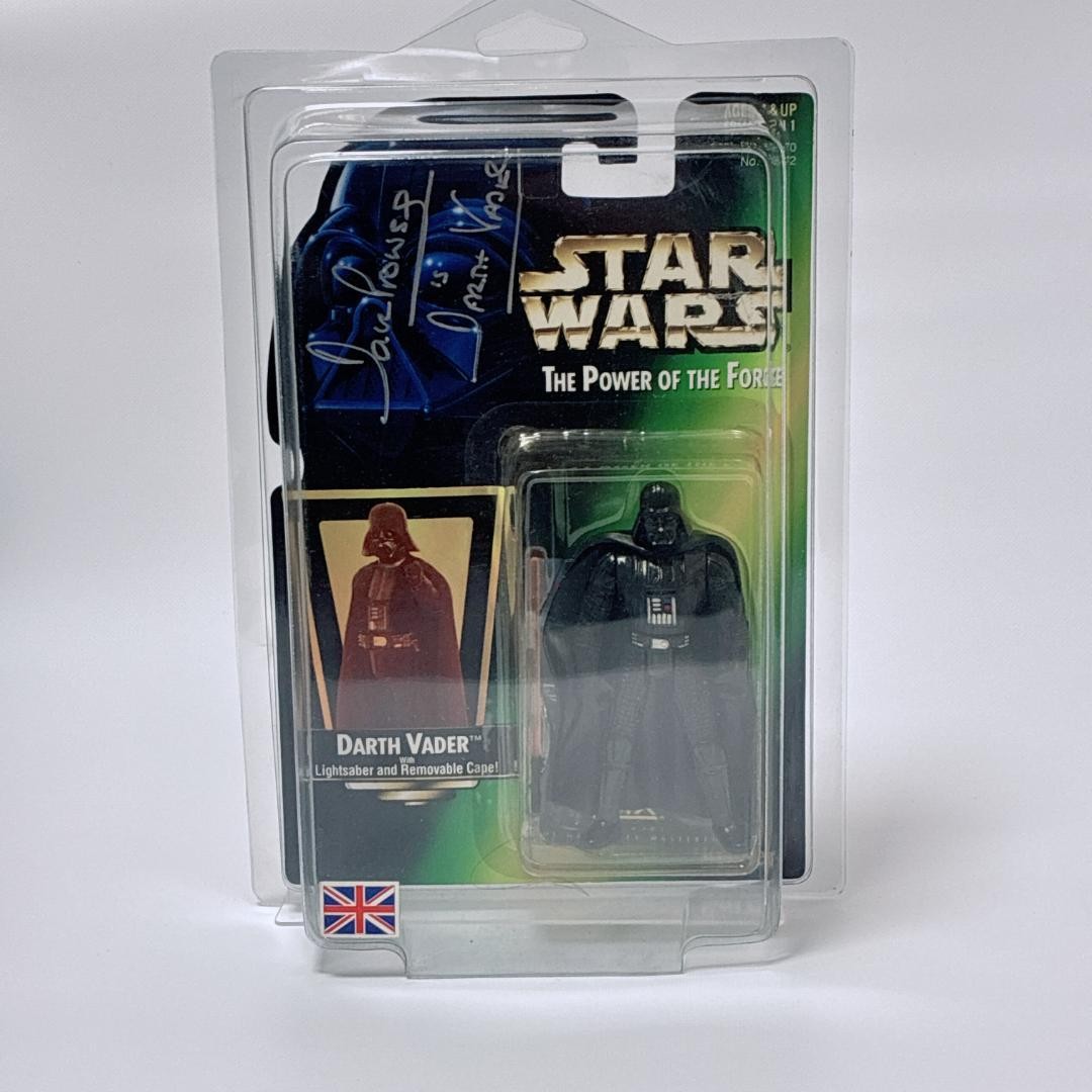 Darth Vader Fig David Prowse Autographed POTF2 3.75″ Action Figure