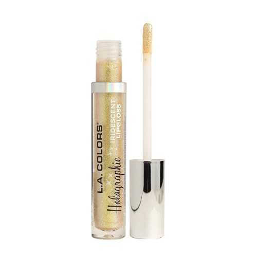 L.A. COLORS Holographic Lipgloss, Gold Rush