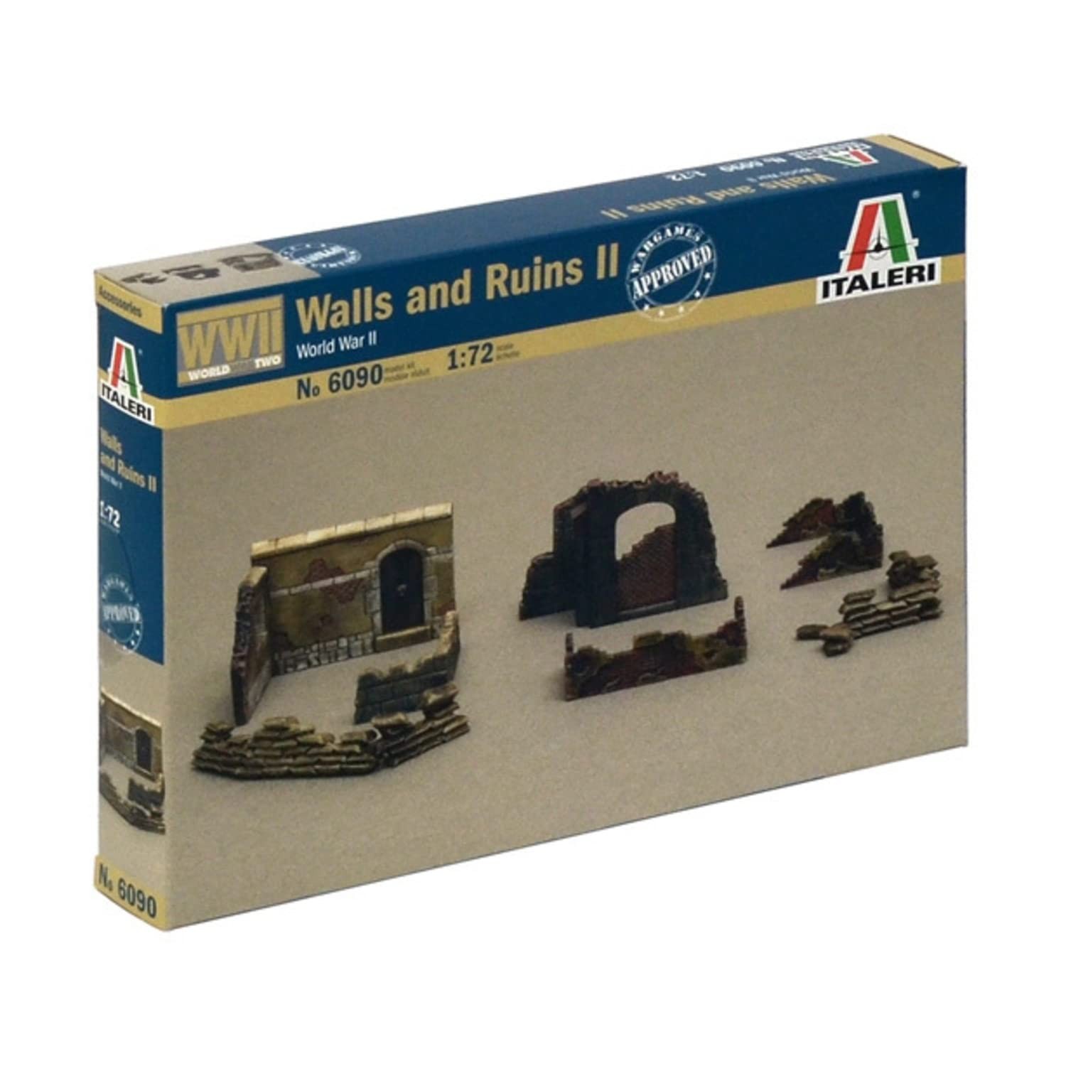 Italeri 1:72 – Walls And Ruins Ii